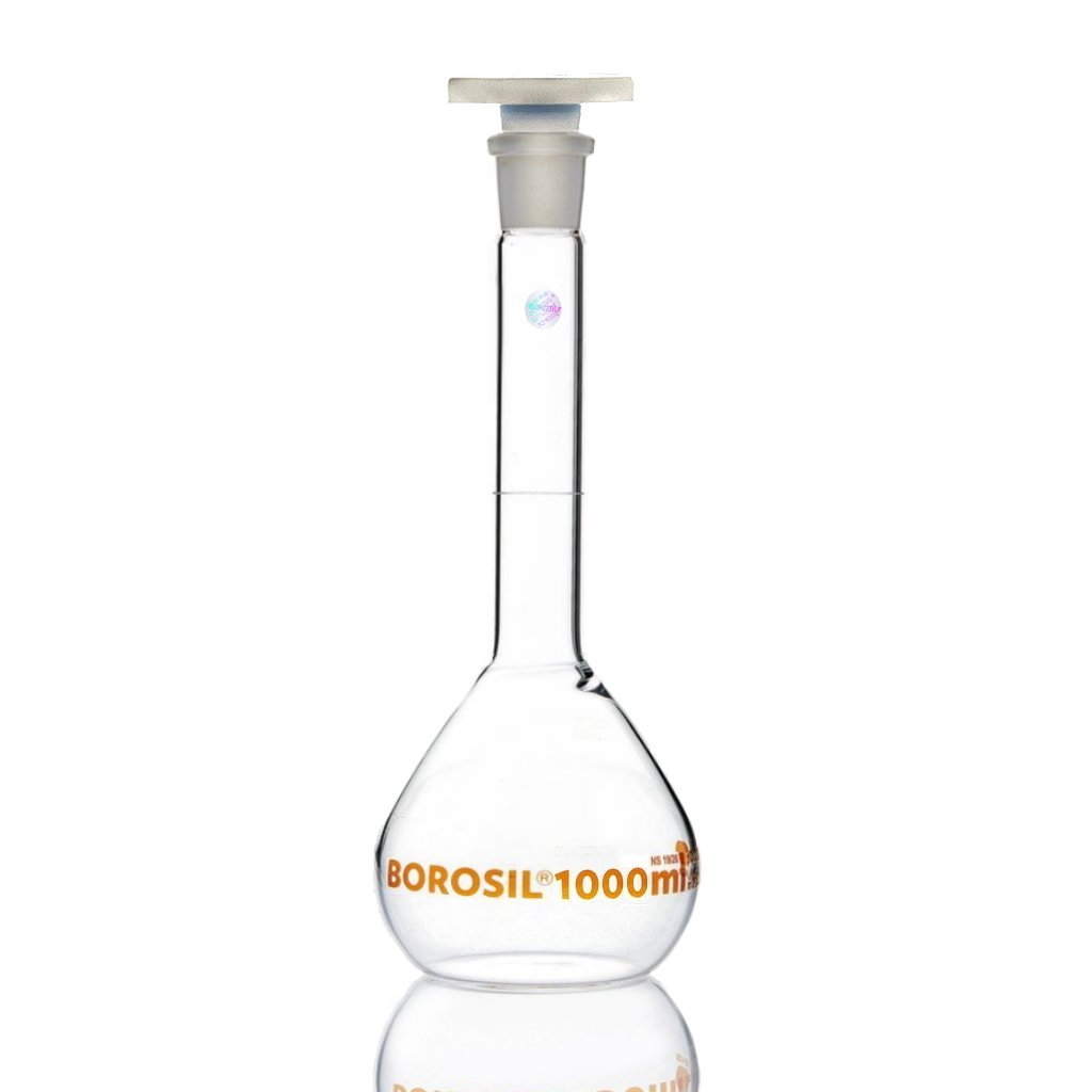 Borosil Cam Balon Joje 2000 ml - Plastik Tıpalı