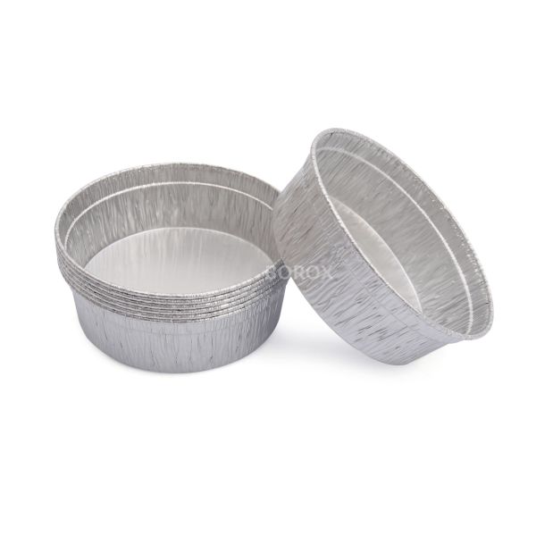 Borox Alüminyum Tartım Kabı - 100x30mm Tartım Kapları 500 Adet Toptan