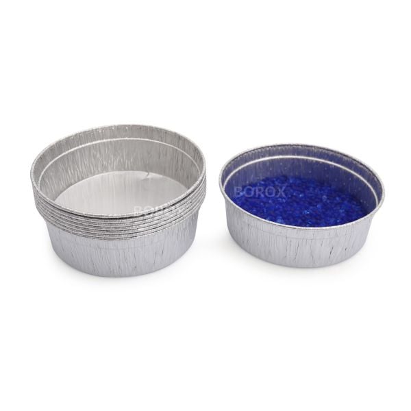 Borox Alüminyum Tartım Kabı - 100x30mm Tartım Kapları 500 Adet Toptan