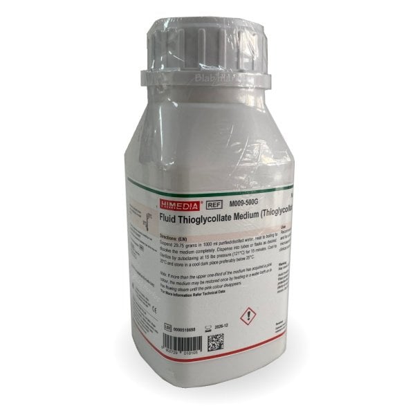 HiMedia M009-500G Fluid Thioglycollate Medium - Toz Besiyeri