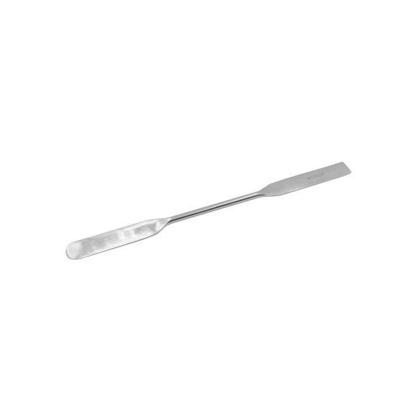 Borox Metal Spatül Çift Uçlu 18 cm - Paslanmaz Çelik Spatula - 12 Adet Toptan