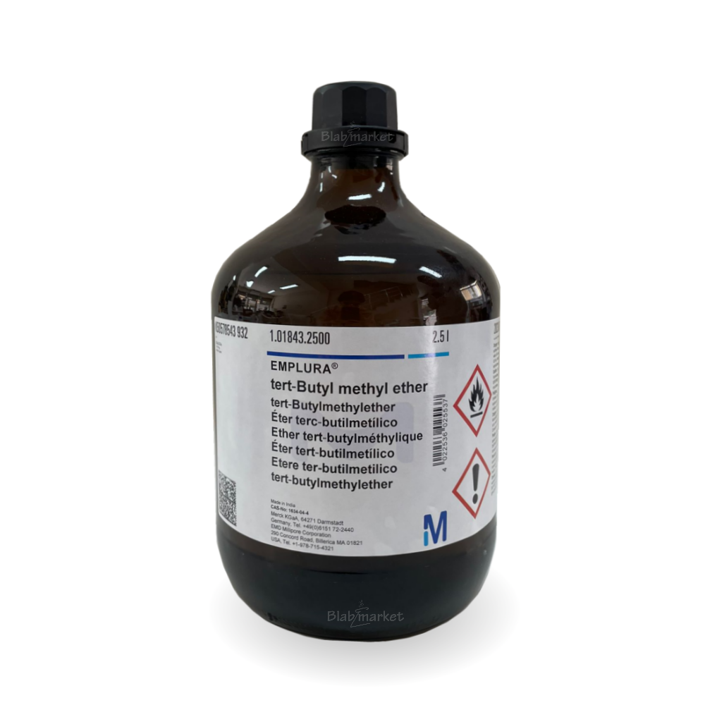 Merck 101843 Tert Bütil Eter 2.5L - Tert-Butyl Methyl Ether