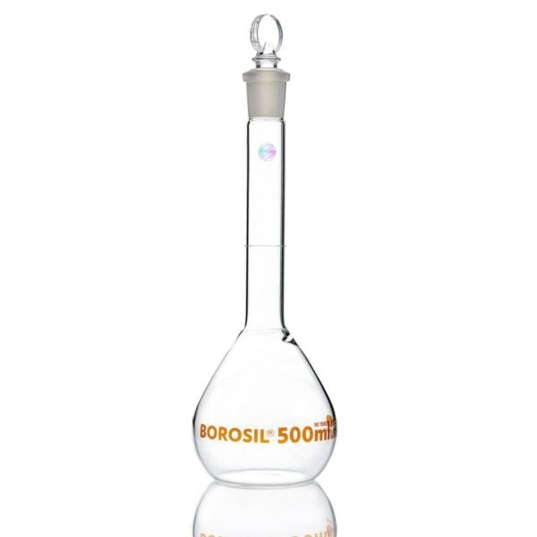 Borosil Cam Balon Joje 500 ml - Tıpalı Class A Sertifikalı - 10 Adet Toptan