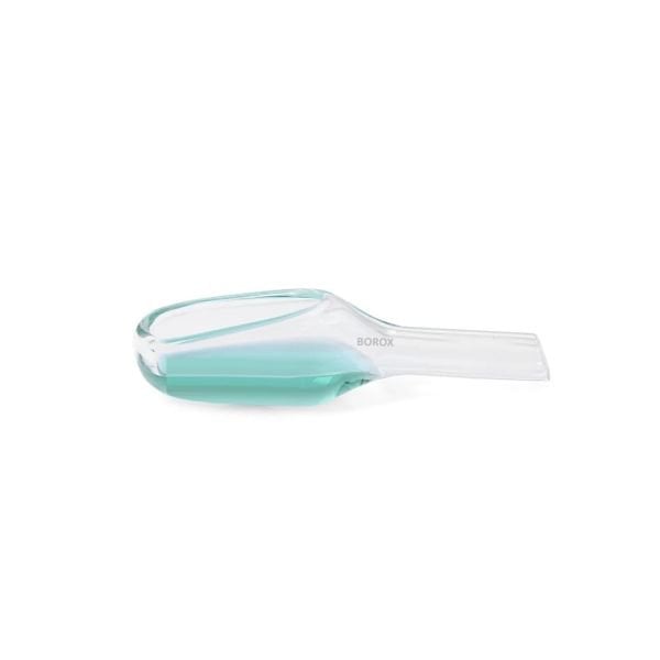Borox Tartım Kaşığı 3 ml - Ölçüm Küreği - Cam Kürek - Tartı Kabı - 10 Adet Toptan