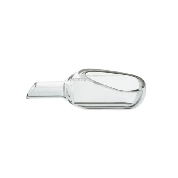 Borox Tartım Kaşığı 3 ml - Ölçüm Küreği - Cam Kürek - Tartı Kabı - 10 Adet Toptan
