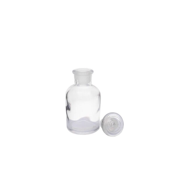 Borox Cam Miyar Şişe 30ml - Şilifli Tıpalı Şişe 30cc 12 Adet