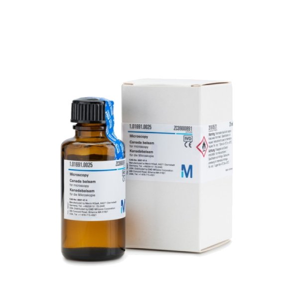Canada Balsam 100 ml - Canada Balsam For Microscopy Merck 101691.0100