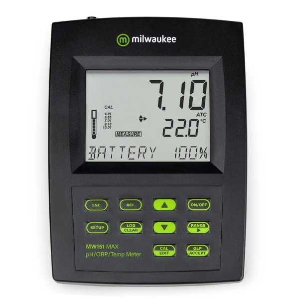 Milwaukee MW151 MAX pH Metre - Masaüstü pH ORP Ölçer - USB