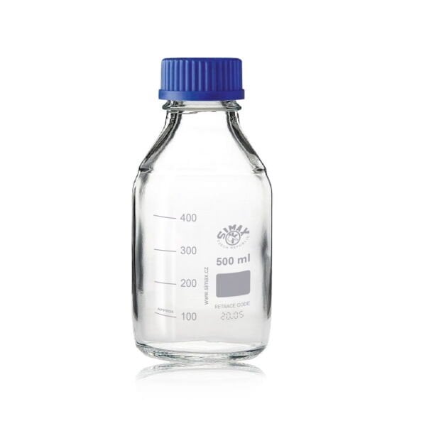 Simax Cam Otoklav Şişe 500 ml - Vida Kapaklı Boş Şişe