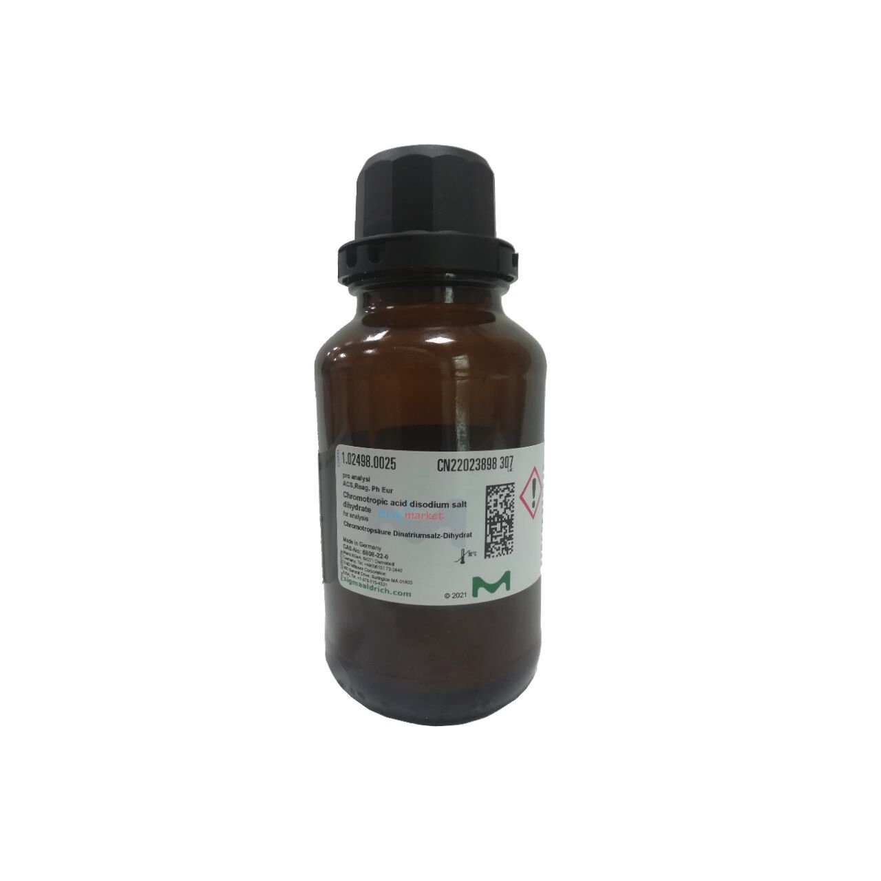 Kromotropik Asit 25 g - Chromotropic Acid Disodium Salt Dihydrat Merck 102498.0025