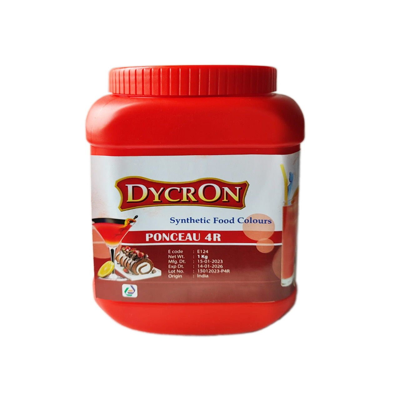 Dycron Ponceau 4R - E124 – Kırmızı Sentetik Gıda Boyası - Toz Renklendirici