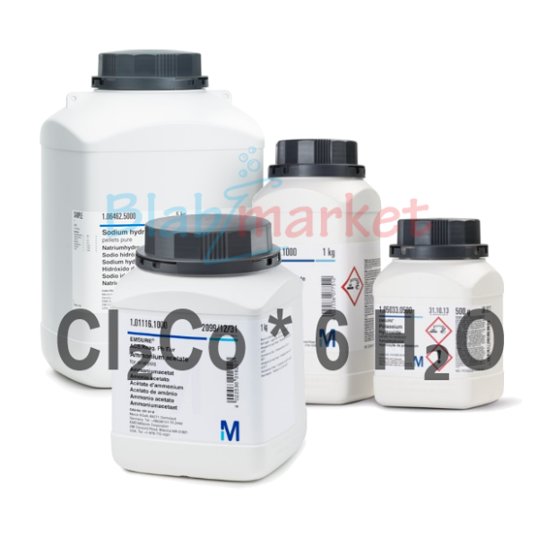 Kobalt Klorür 100 g- Cobalt(II) Chloride Hexahydrate Gr For Analysis Acs Merck 102539.0100