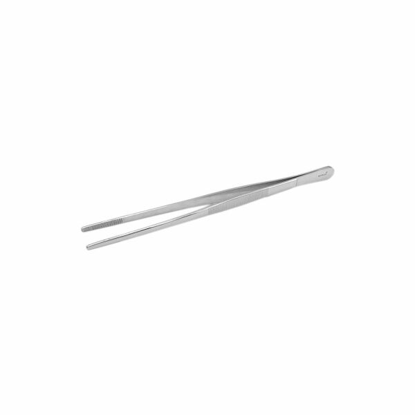 Borox Penset 25 cm Paslanmaz Çelik - Küt Uç Dişli Düz Cımbız - 10 Adet Toptan