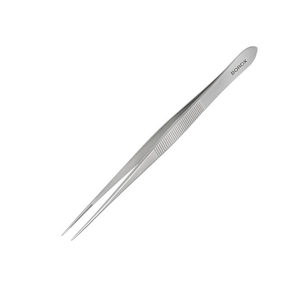 Borox Penset 16 cm Paslanmaz Çelik - Sivri Uç Dişli Cımbız - 10 Adet Toptan