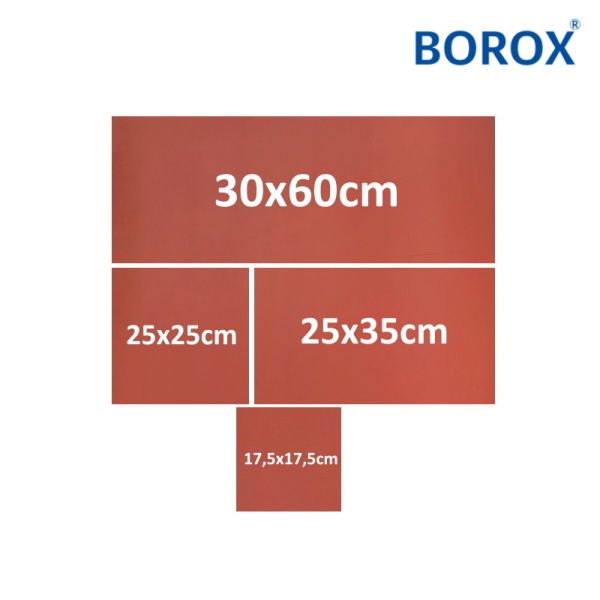 Borox Silikon Levha - Tezgah Koruyucu - Altlık - 30x60cm