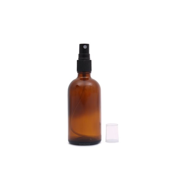 Borox Amber Cam Sprey Şişe 100ml - Spreyli Kolonya Şişe 100lü