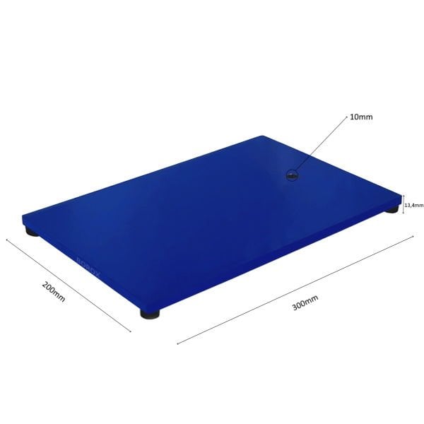 Borox Büret Standı 200x300mm - Dikdörtgen Bunzen Mesnedi - Yüksek Kalite