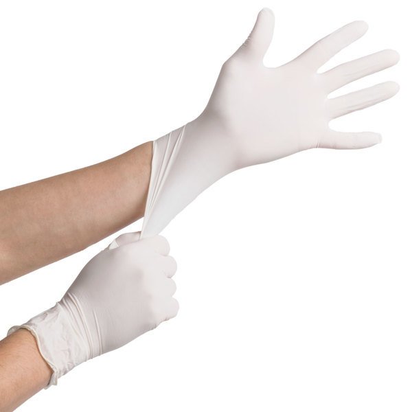 Lateks Eldiven L - Pudralı Latex Muayene Eldiven 20 Kutu