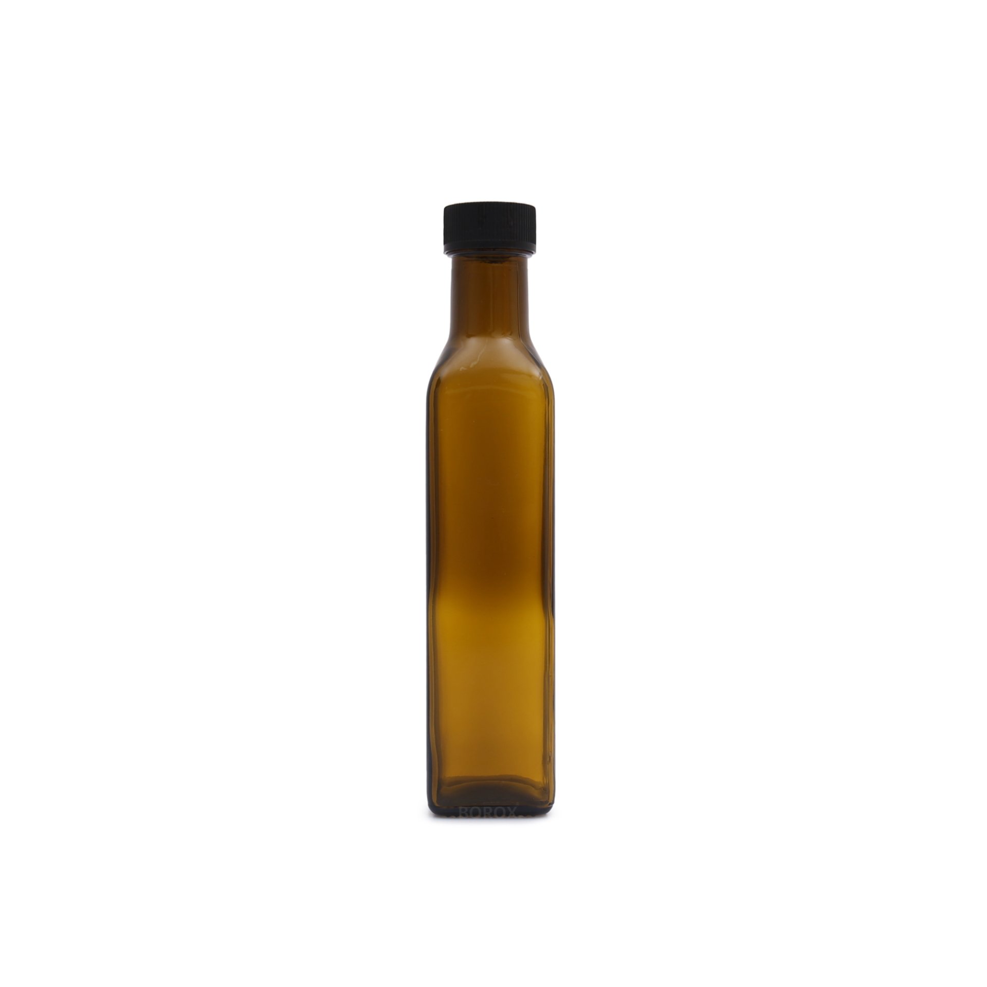 Borox Cam Amber Maraska Şişe 250 ml - Zeytinyağı Şişeleri