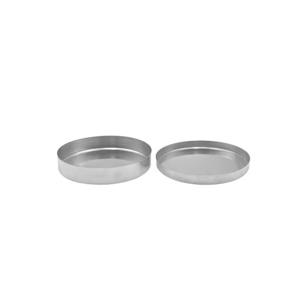 Borox Paslanmaz Çelik Petri Kabı 80mm - Petri Kutusu Kapaklı