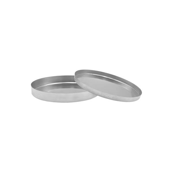 Borox Paslanmaz Çelik Petri Kabı 150mm - Petri Kutusu Kapaklı