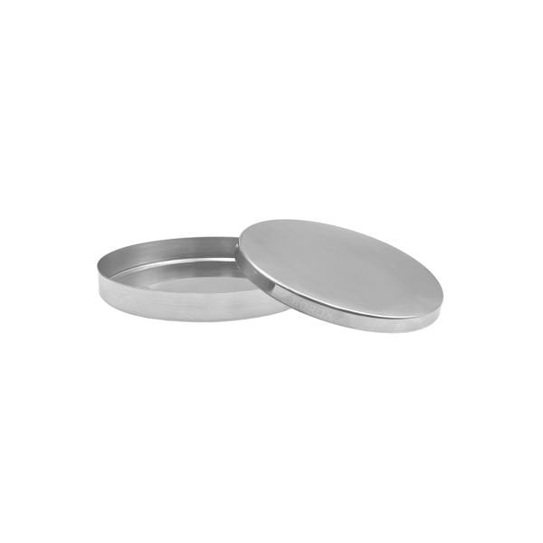 Borox Paslanmaz Çelik Petri Kabı 150mm - Petri Kutusu Kapaklı
