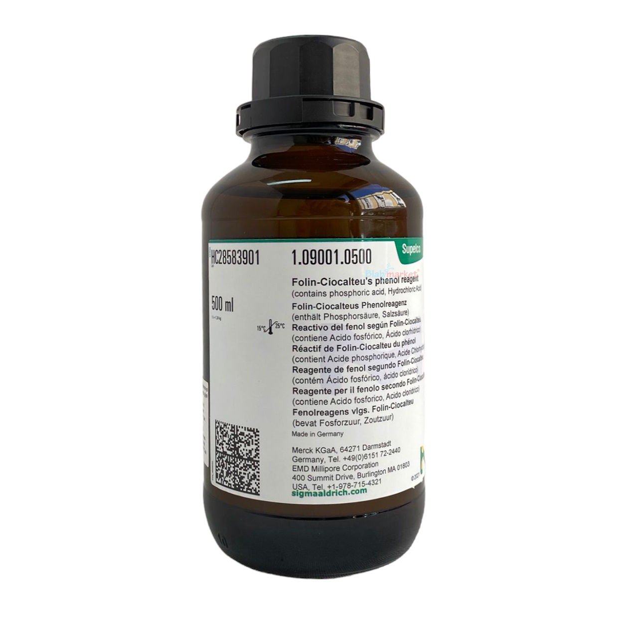 Merck 109001 Folin Fenol 100ml - Ciocalteu's Phenol Reagent