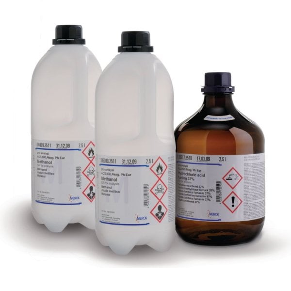 Formaldehit 2.5 l - Formaldehyde Solution Min. 37% Gr For Analysis Stabilized With About 10% Methanol Acs Merck 104003.2500