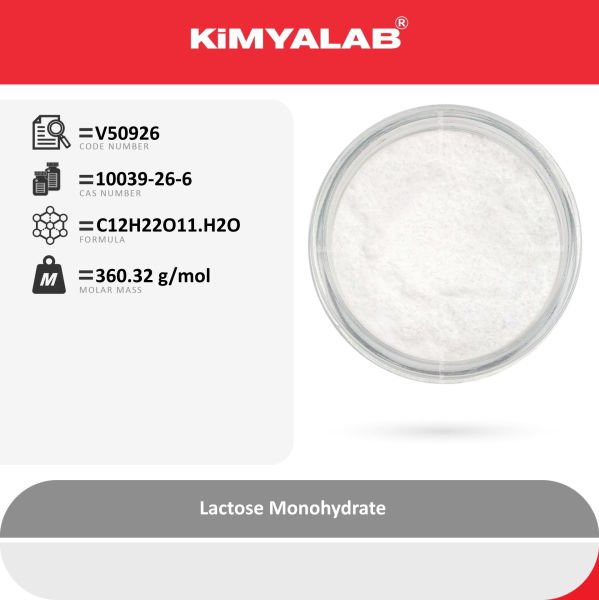 Kimyalab Laktoz Monohidrat - Lactose Monohydrate 25 Kg-Koli Toptan