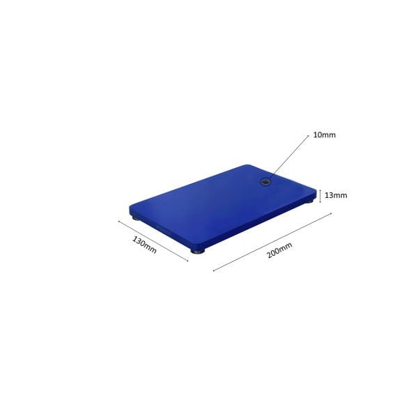 Borox Büret Standı 130x200mm - Dikdörtgen Bunzen Mesnedi - Yüksek Kalite