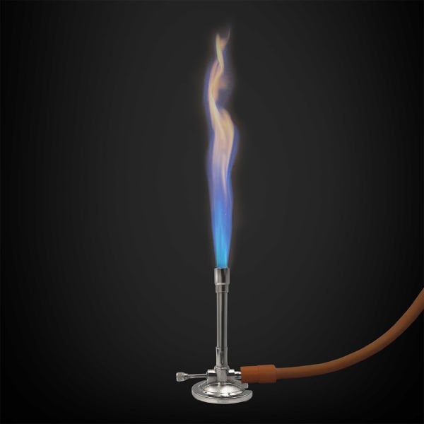 Borox Bunzen Beki - Bunsen Beki - Brülör - Standart Tip - Vidalı Gaz Kontrol Ayarı