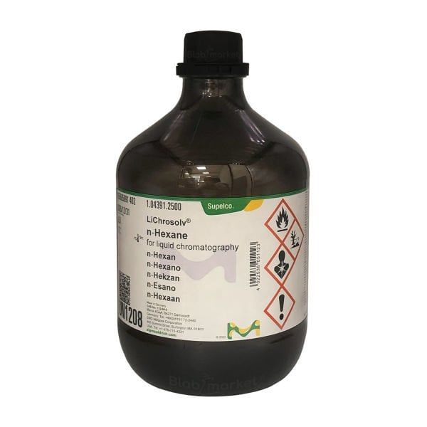 Hekzan 2.5 L - Hexane For Liquid Chromatography Lichrosolv  Merck 104391.2500