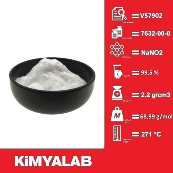 Kimyalab Sodyum Nitrit - Sodium Nitrite 25 Kg-Koli Toptan