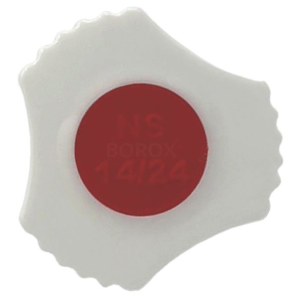 Borox Plastik Tıpa 14/23 Şilifli - Sızdırmaz PP Kapak - Üçgen Form - 100 Adet Toptan