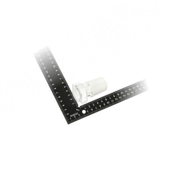 Borox Cam Tıpa 34/35 Şilif - Sızdırmaz Kapak - Altıgen Form - 50 Adet Toptan
