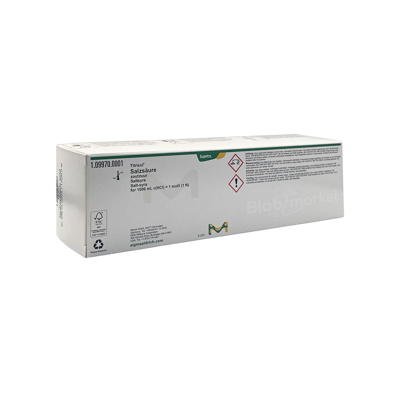 Merck 109970 Hidroklorik Asit 1amp - Hyd. Acid 1 mol/l -1 N