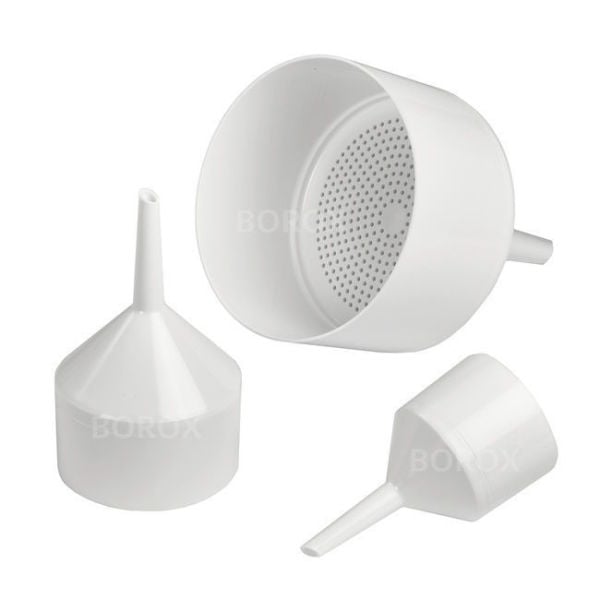 Borox Plastik Buhner Hunisi 110mm - Bühner Filtrasyon Huni - 10 Adet Toptan