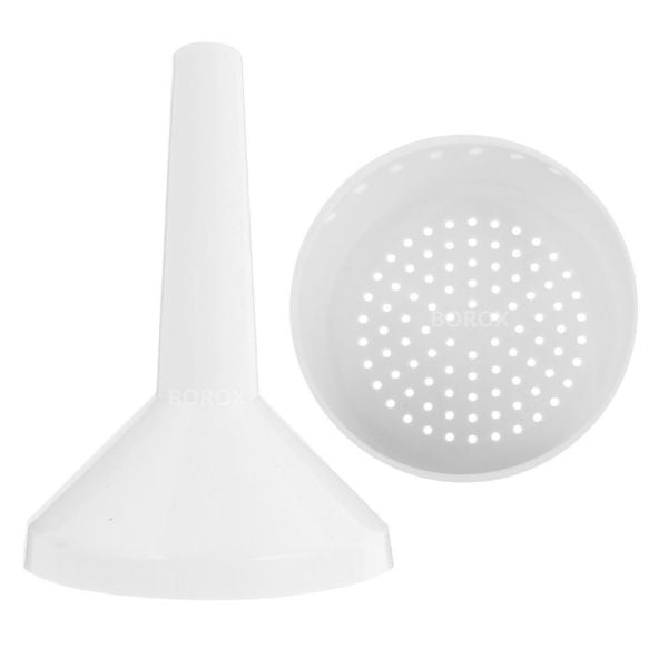 Borox Plastik Buhner Hunisi 110mm - Bühner Filtrasyon Huni - 10 Adet Toptan