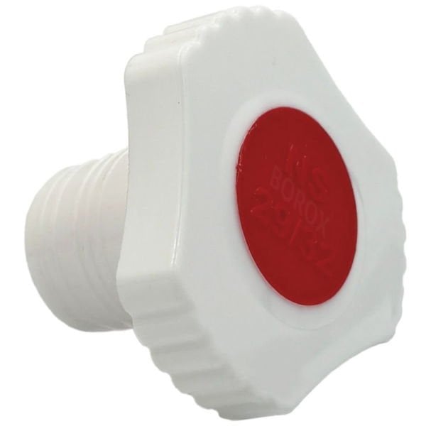 Borox Cam Ayırma Hunisi 500 ml - Armudi Tip - Teflon Musluklu Tıpalı - Hacim Ölçekli