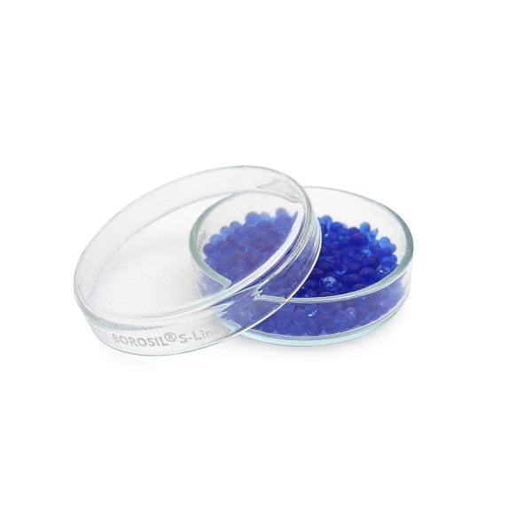 Borosil Cam Petri Kabı 50x12mm S-Line - Petri Kutusu 100Adet