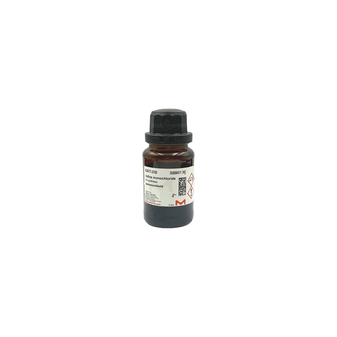 İyot Monoklorür 100 g- iodine Monochloride For Synthesis Merck 804771.0100