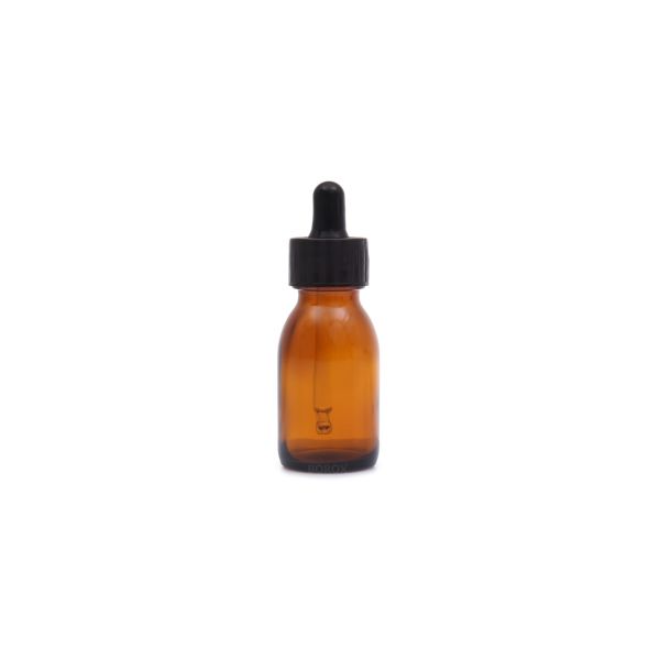 Borox Cam Damlatma Şişe 30 ml - Amber Damlalıklı Şişe 30 cc - 100 Adet Toptan