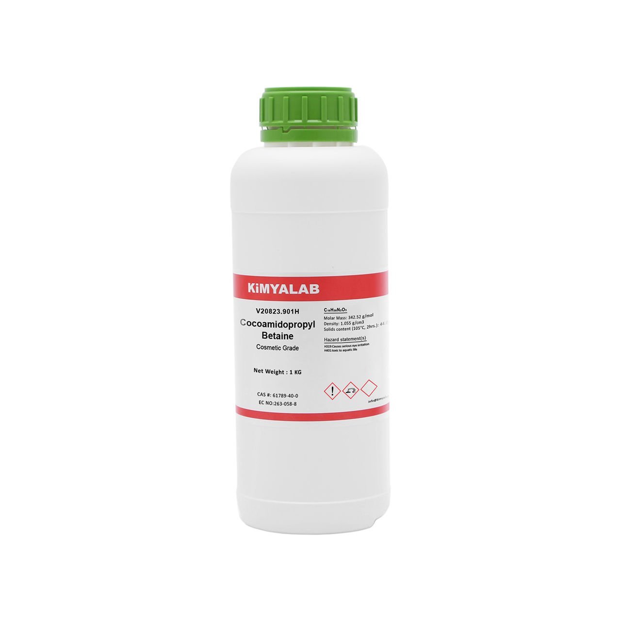 Kimyalab Kokamidopropil Betain 1 Kg - Betain 45 - Cocoamidopropyl Betaine - Betaine %45 - Cosmetic Grade