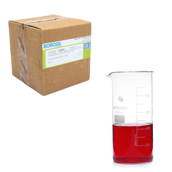 Borosil Cam Beher 1000ml - Uzun Form Isıya Dayanıklı 20 Adet Toptan