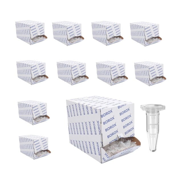 Eppendorf Tüpü 1.5ml - Mikrosantrifüj Ependorf Tüp 10000 Adet Toptan