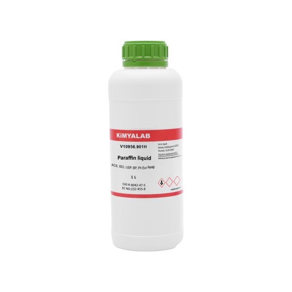 Kimyalab Mineral Yağ Likit Parafin - Light Paraffin Oil 1L Farma Kalite