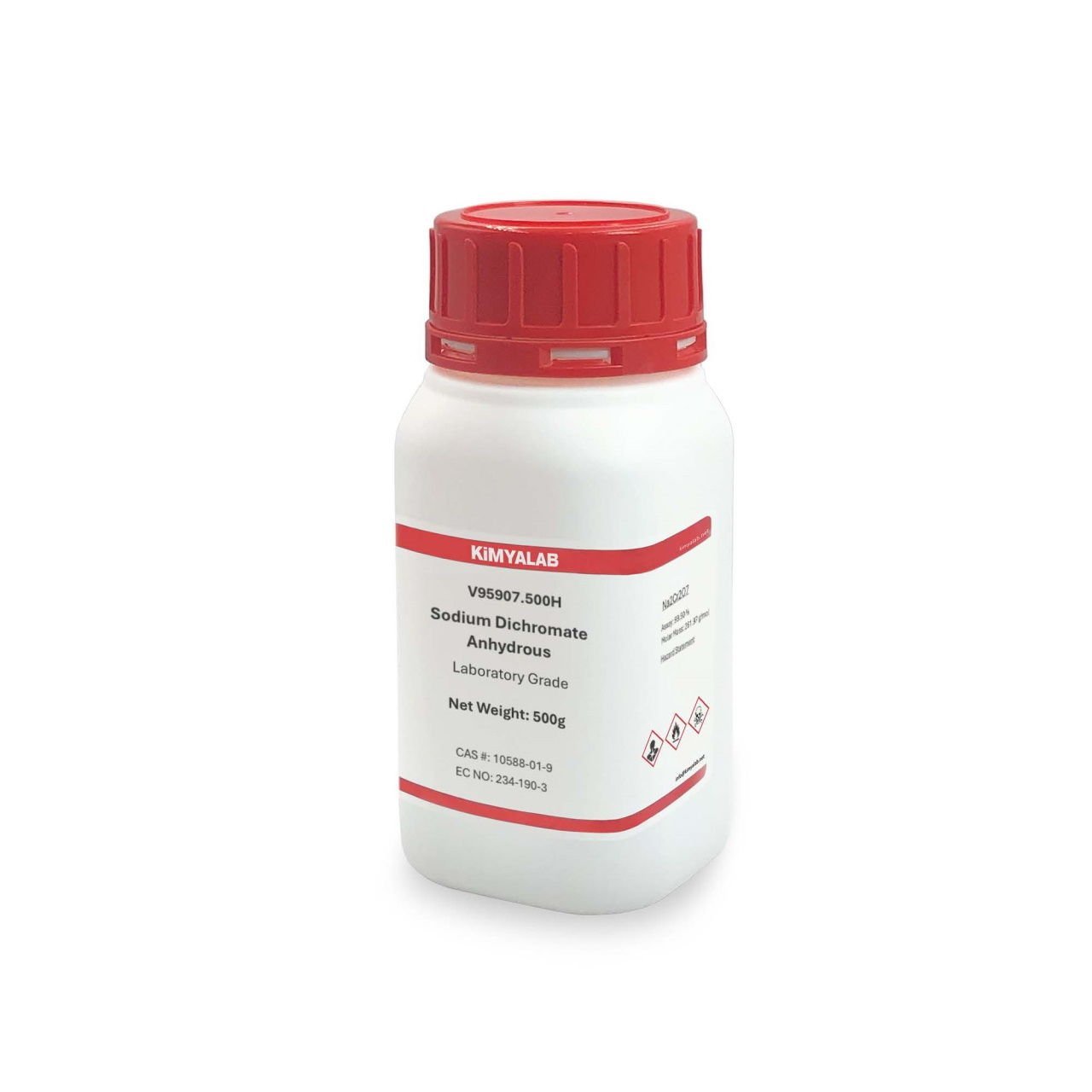 Kimyalab Sodyum Dikromat 500g - Sodium Dichromate Anhydrous