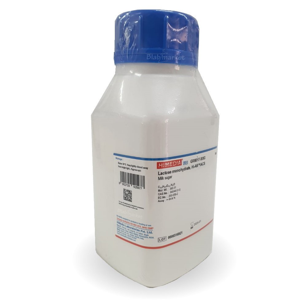 HiMedia GRM017-500G Laktoz Monohidrat - Milk Sugar