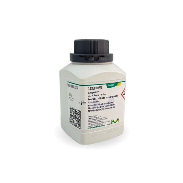 Merck 103883 Demir Nitrat 250g Iron(III) Nitrate Nonahydrate