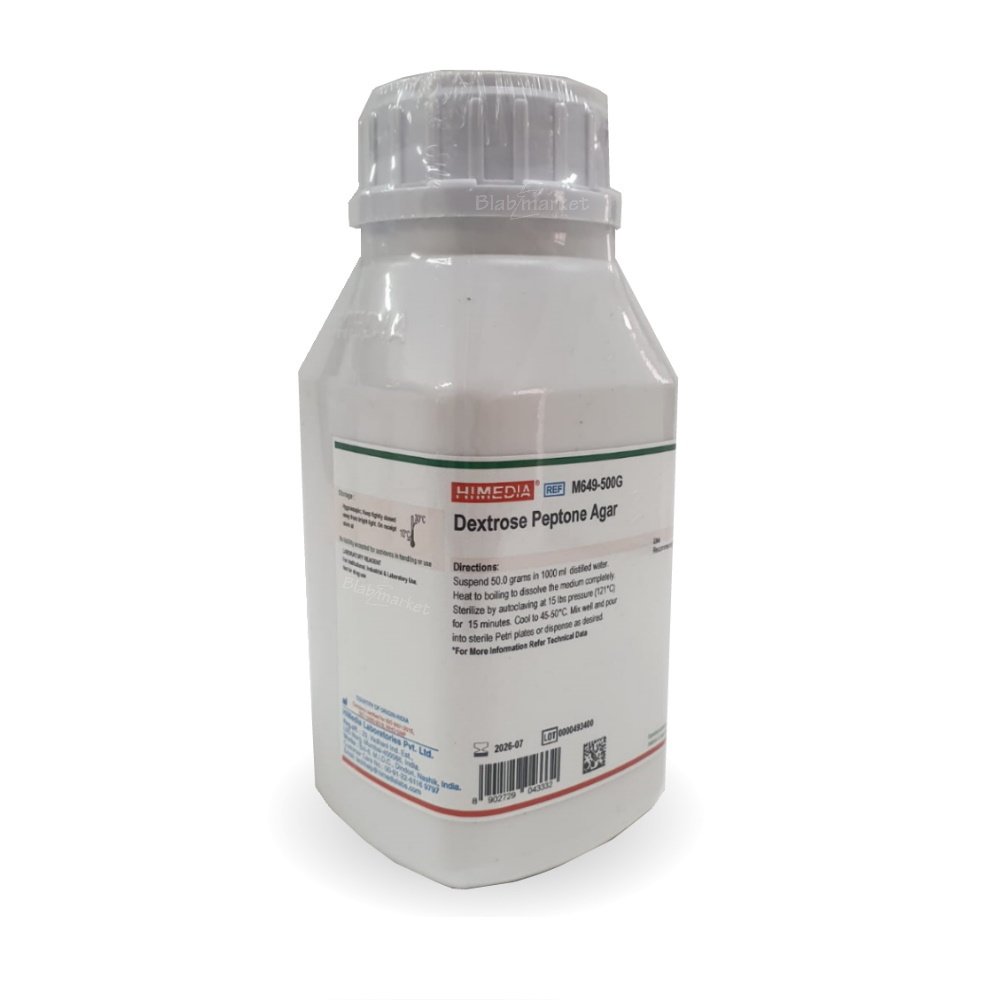 HiMedia MV649-500G Dextrose Peptone Agar - Besiyer